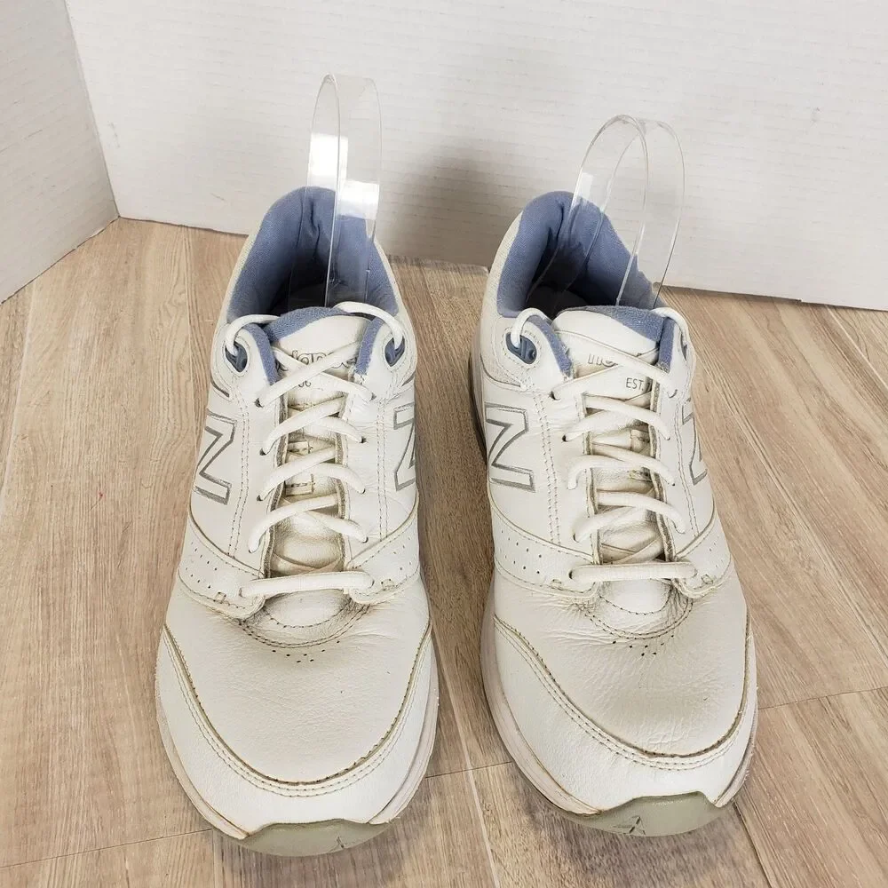 New Balance 928v3 White Leather Comfort Walking Shoes Mens Size 10
